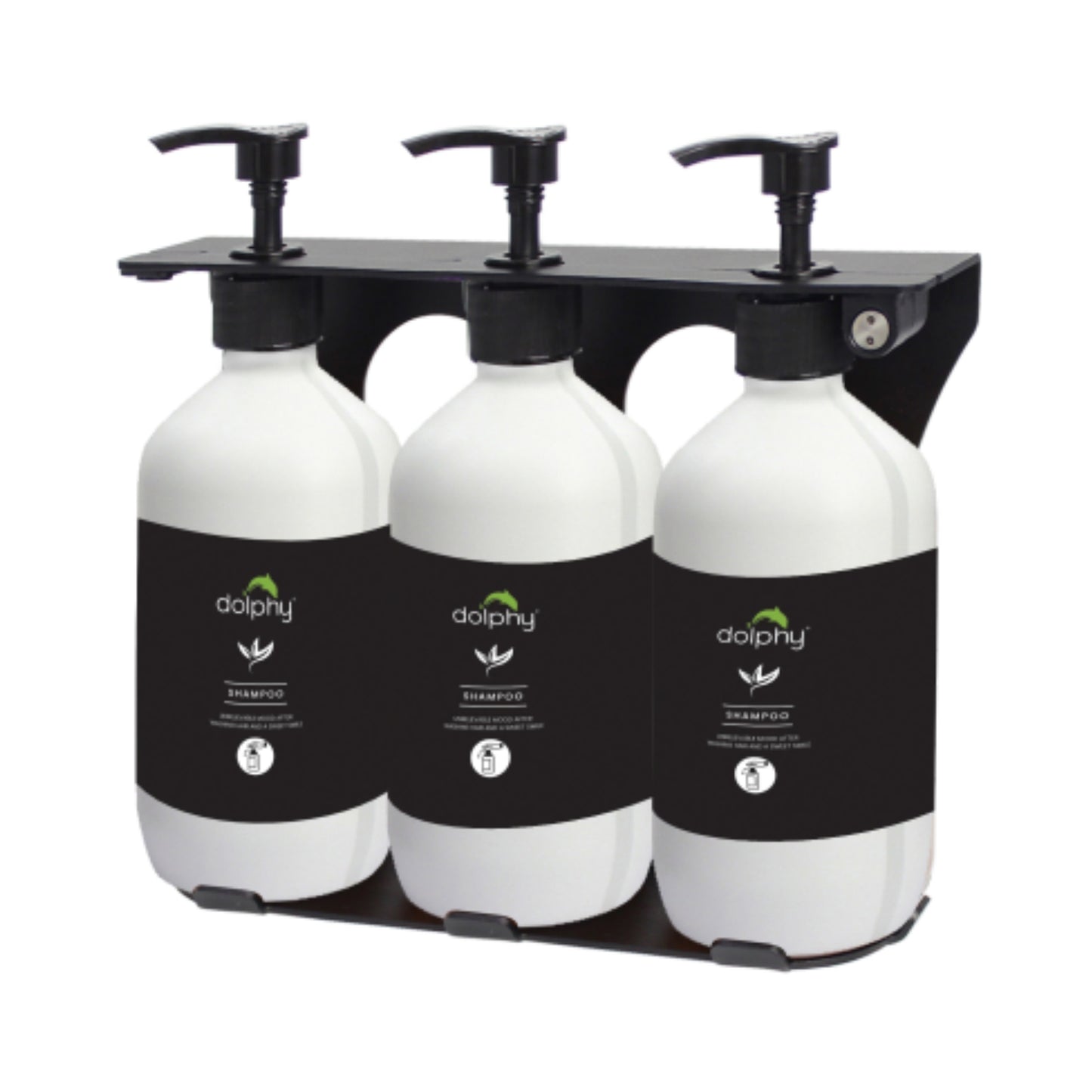 Manual Liquid Soap Dispenser 500ml X 3 - White