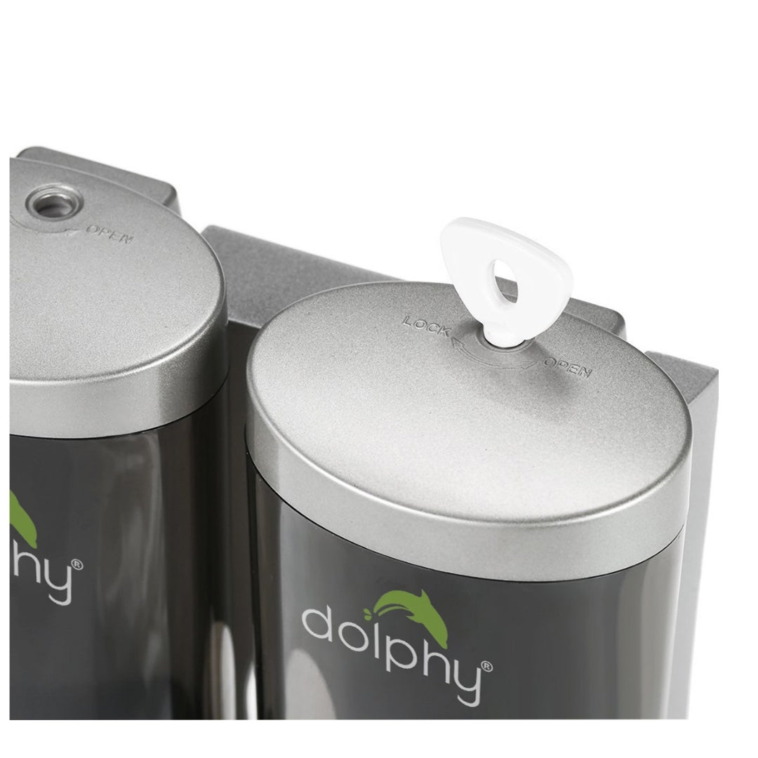 Soap Dispenser 200ml (Pack of 2) - Transparent
