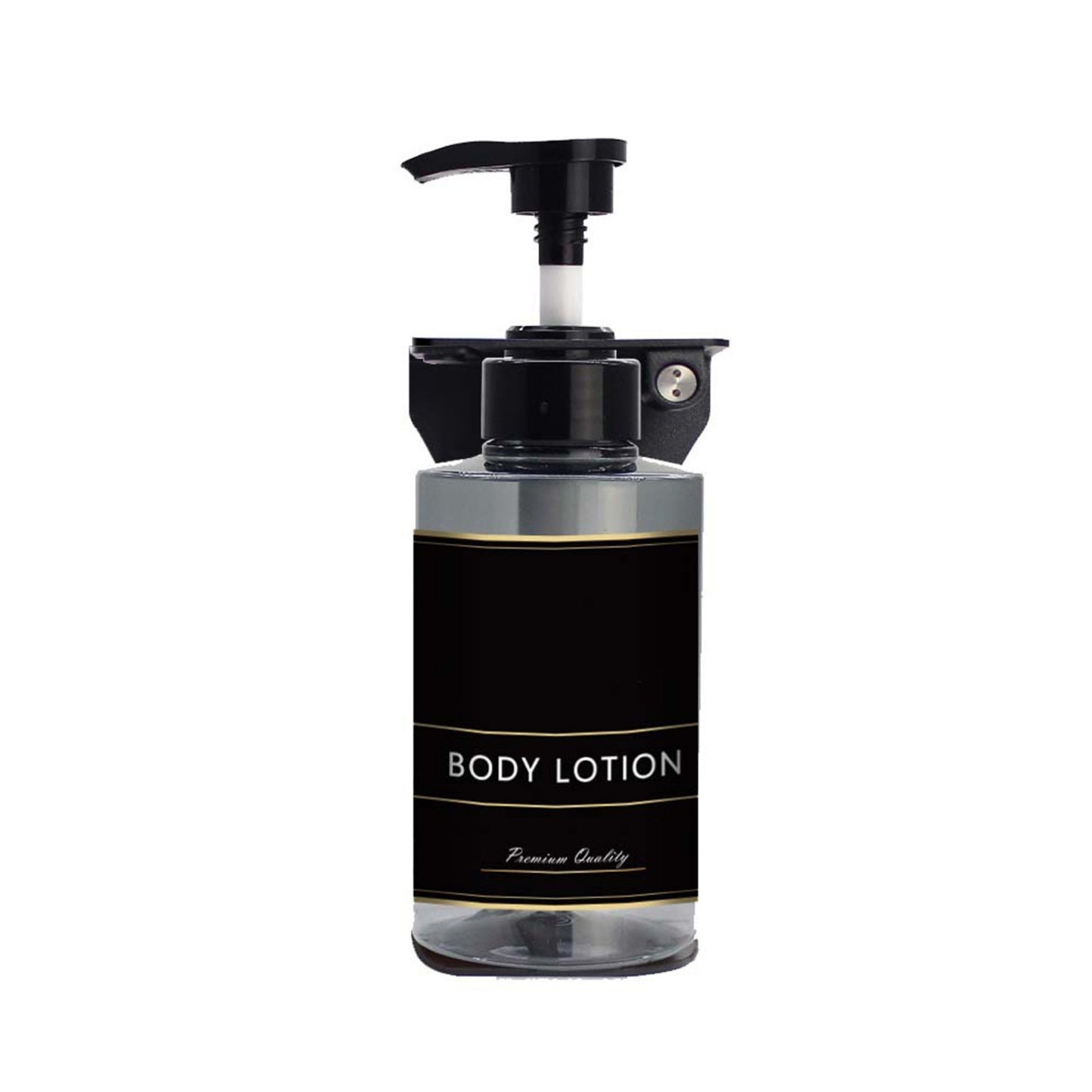 Liquid Soap Dispenser 300ml - Transparent Black