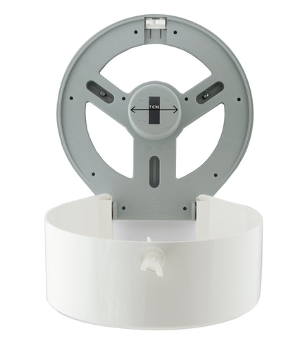 CLASSIC Jumbo Toilet Paper Roll Dispenser - White