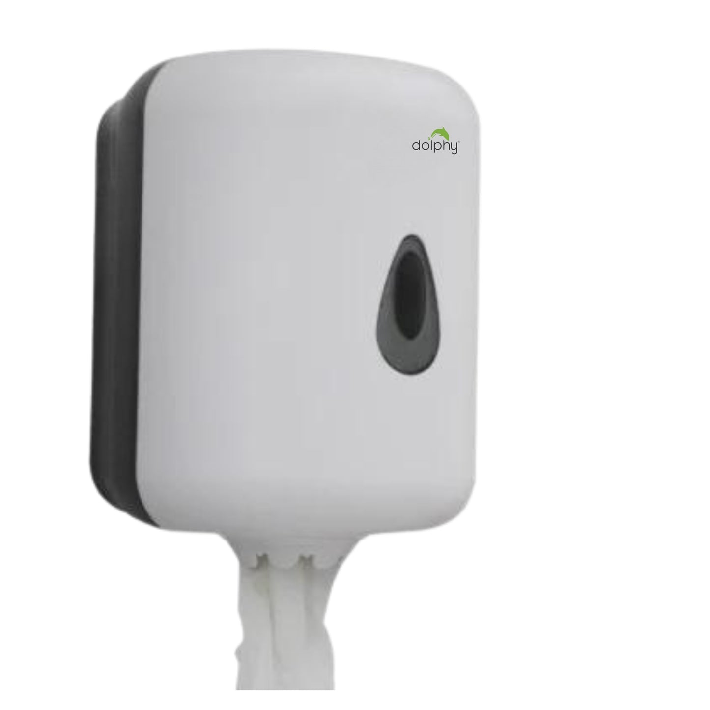 Center-Pull Paper Dispenser - White