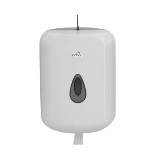 Center-Pull Paper Dispenser - White