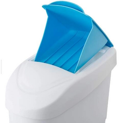 Sanitary Bin with Paddle Sky-Blue - 18L