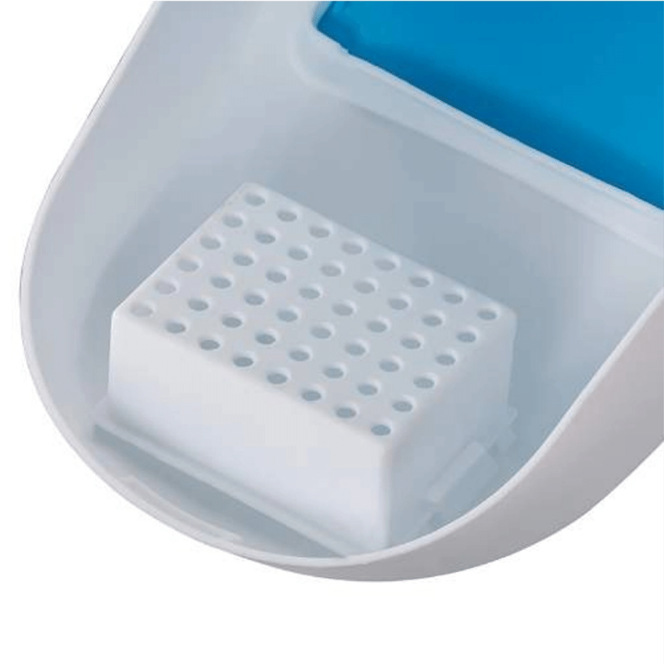 Sanitary Bin with Paddle Sky-Blue - 18L