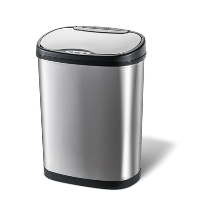 42L Automatic High Tech Stainless Steel Trash Bins