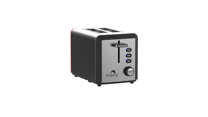 Dolphy Stainless Steel 2 Slice Electric Toaster