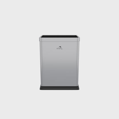 10L Indoor Silver Trash Can