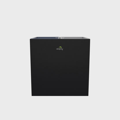 Recycle Compartment Bin 7L + 7L - Black
