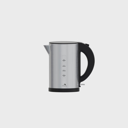 1.0L Brushed Silver Stainless Steel Kettle