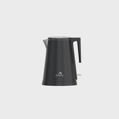 0.8L Stainless Steel Kettle - Black
(Double Layer)