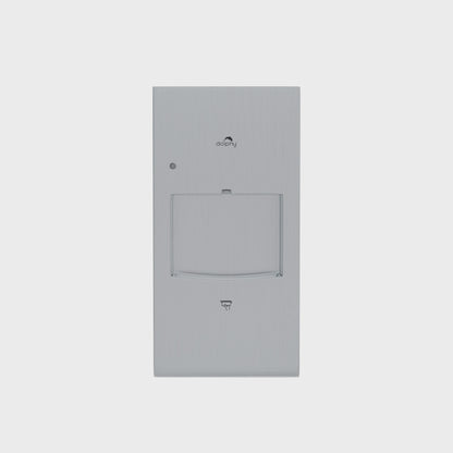 2-in-1 Recessed Washroom Panel – Compact Design