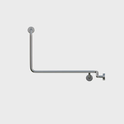 90°Flush Mount Grab Bar 1100x1025x600mm RH