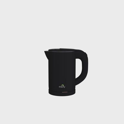 0.8L Stainless Steel Electric Kettle Black