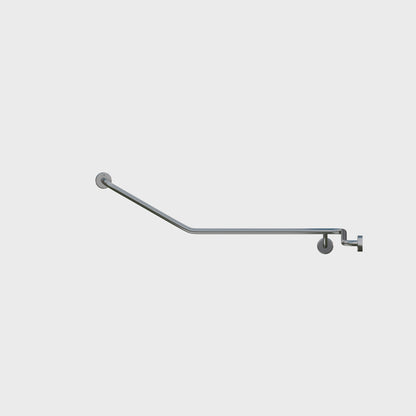 30°Flush Mount Grab Bar 1100x900x700mm RH