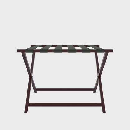 Wooden Luggage Rack - Cherry Red