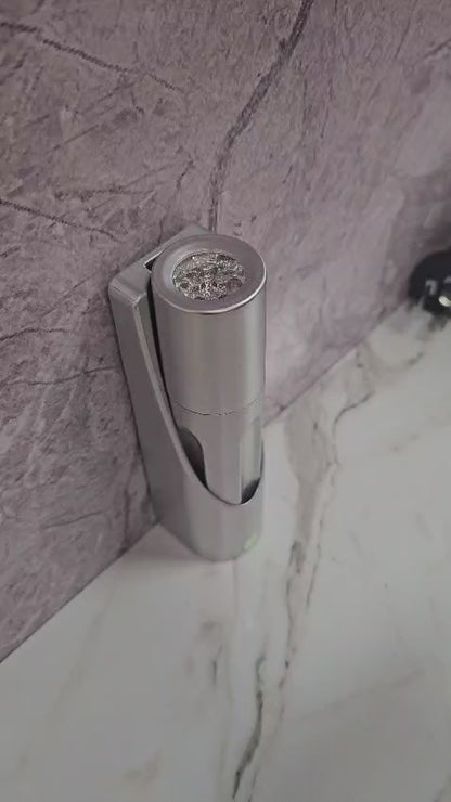 Wall Mounted Hotel Emergency Torch - Silver