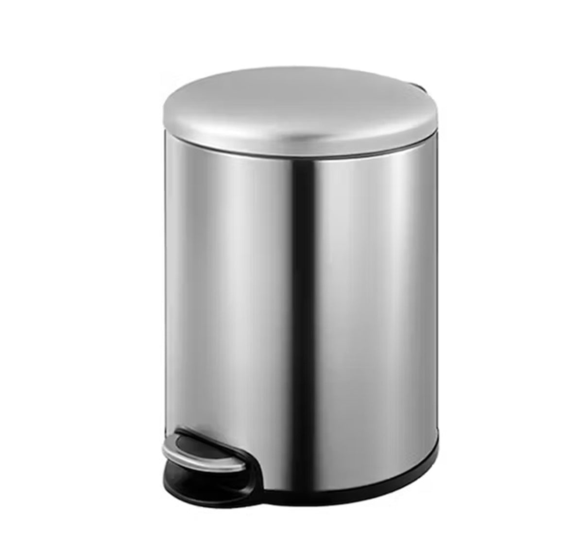 3 Liter Stainless Steel Round Pedal Bin