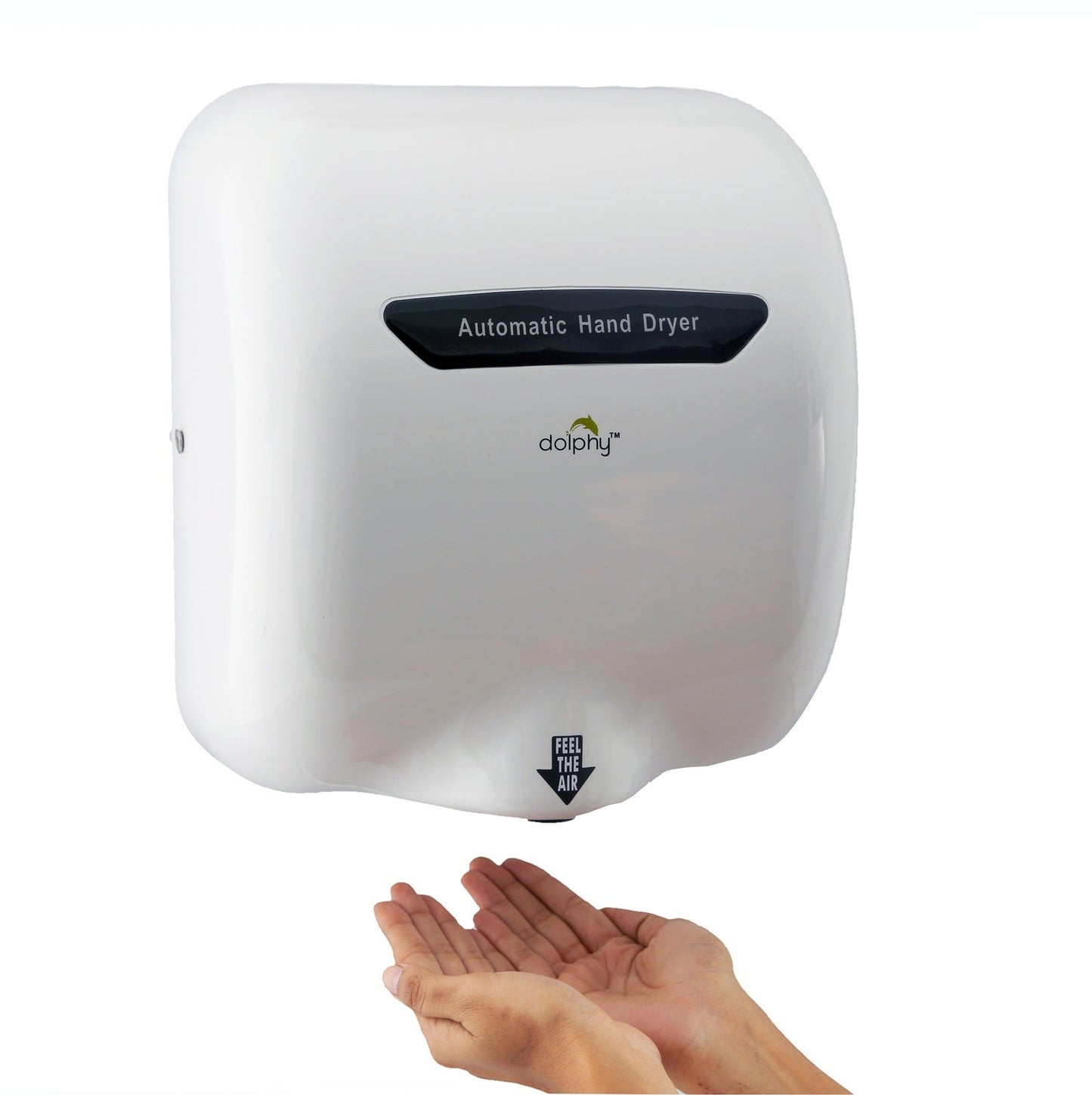 European Style Hand Dryer 1800W - White