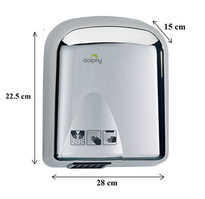Tranquil Stainless Steel Hand Dryer 1650W