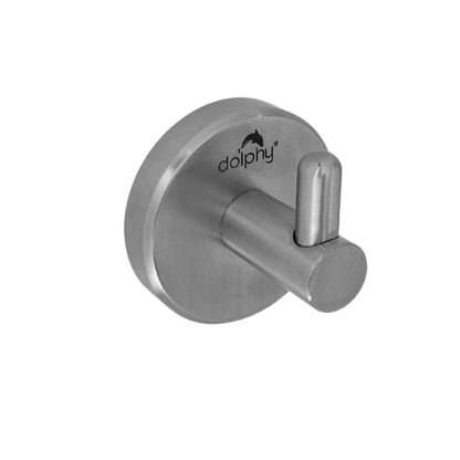 Single Robe Hook - Concealed Fix Brushed Finish