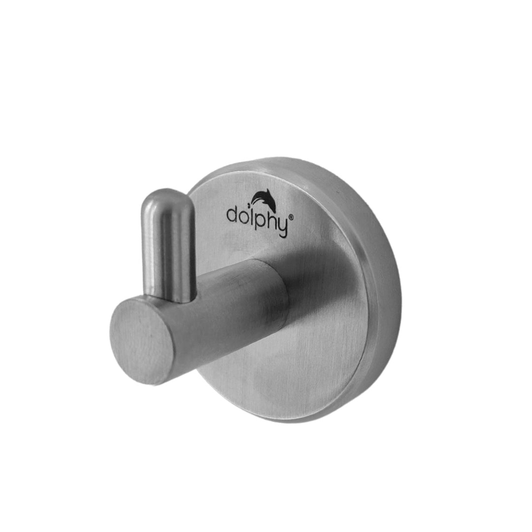 Single Robe Hook - Concealed Fix Brushed Finish