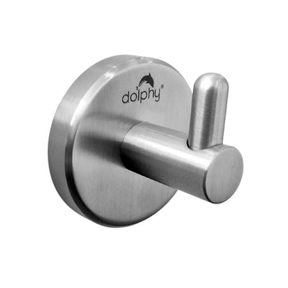 Single Robe Hook - Concealed Fix Brushed Finish