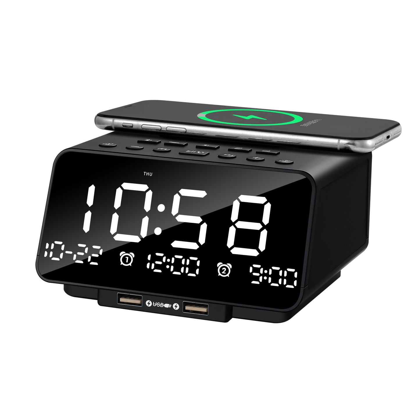 Bluetooth LED Alarm With Radio