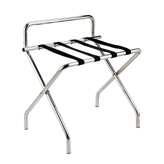 Stainless Steel Luggage Rack With Back Support