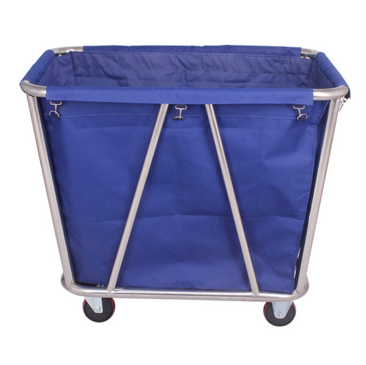 Laundry Cart Trolley - Blue