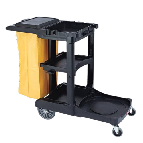 3-Shelf  Housekeeping Trolley