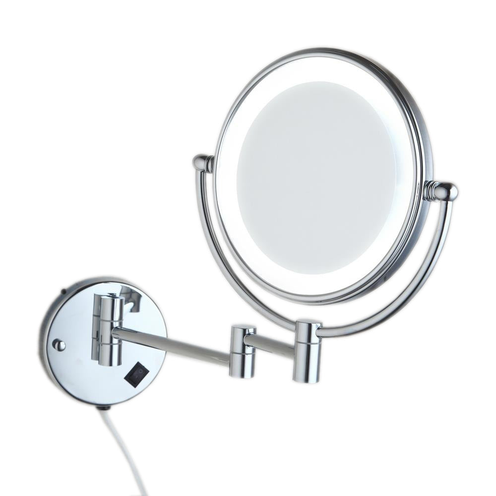 5X LED Magnifying Mirror Wall Mount