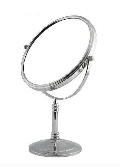 5X Magnifying Mirror Tabletop - Silver