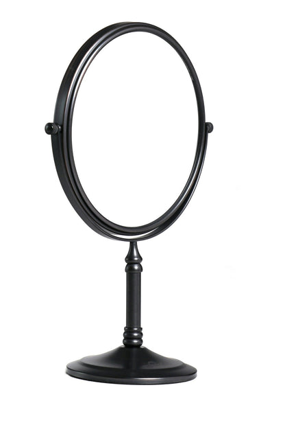 5X Magnifying Mirror Tabletop - Black