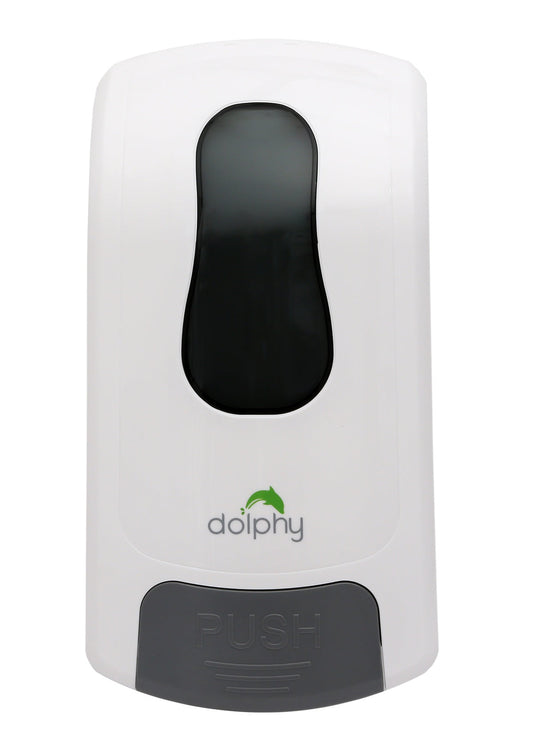 Manual Soap-Sanitiser Dispenser 1000ML - White