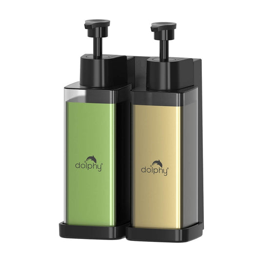 Manual Soap Dispenser 300ML Set of 2 ‚Äì Clear