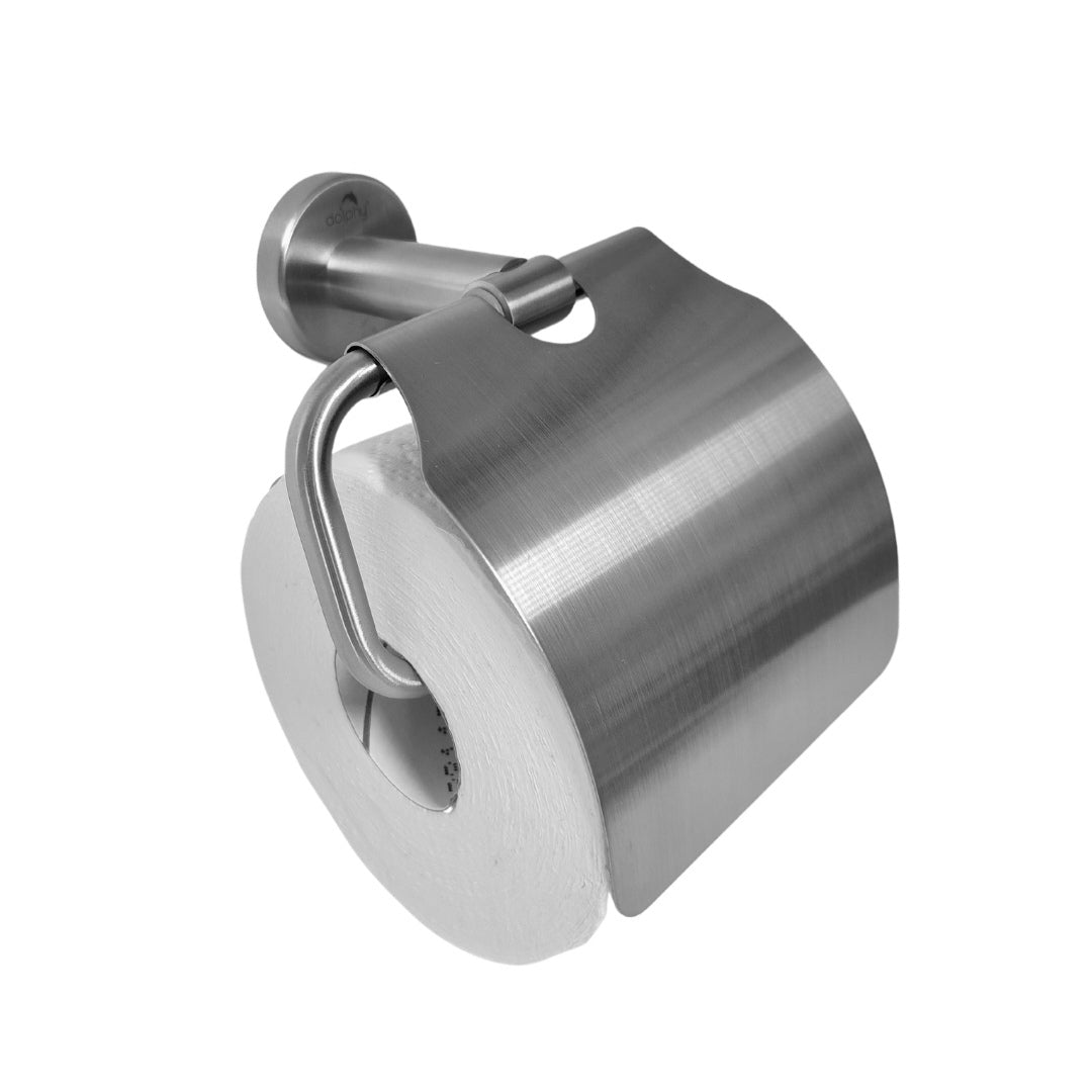 Stainless Steel  Toilet Roll Holder with Cover