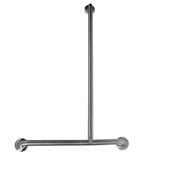 Offset Flush Mount Shower Grab Bar 1100X700mm RH